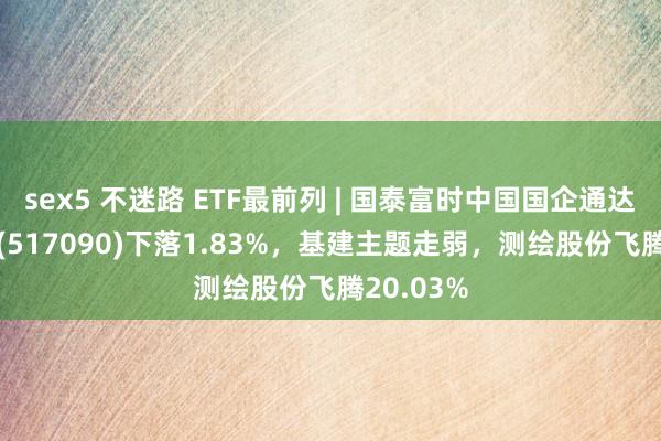 sex5 不迷路 ETF最前列 | 国泰富时中国国企通达共赢ETF(517090)下落1.83%，基建主题走弱，测绘股份飞腾20.03%